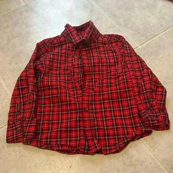 Plaid Old Navy Kids Shirt - Picture 1 of 3